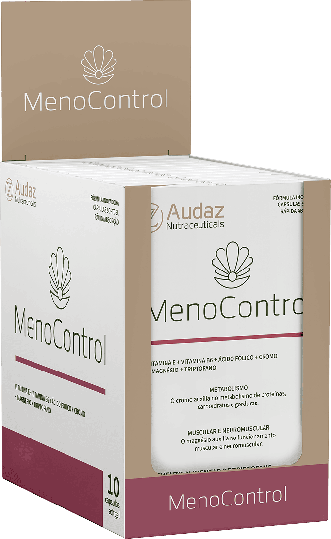 Embalagem MenoControl - Audaz Nutracêuticos